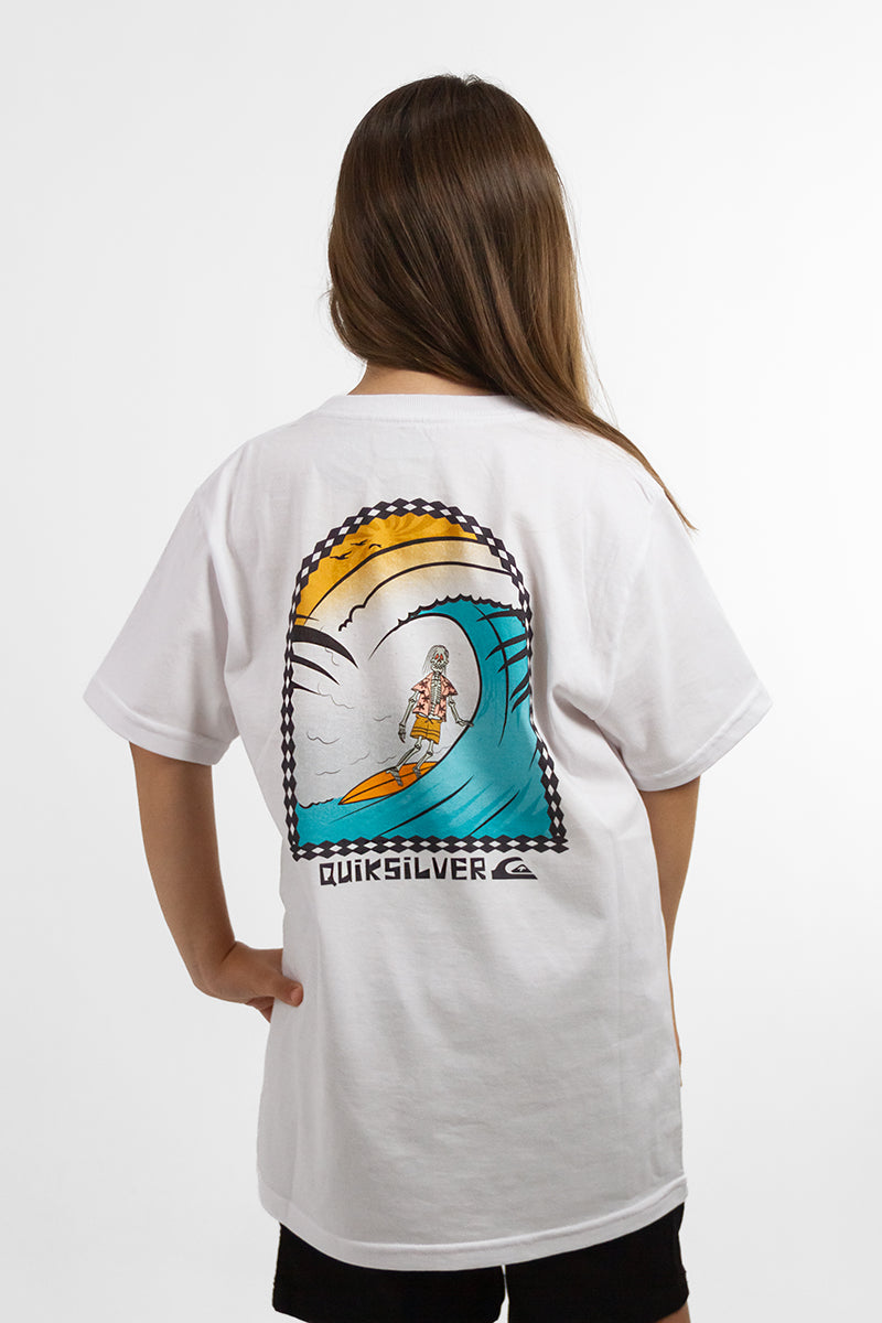 Remera Quiksilver KIDS Mc Eternal Shred(BLA)Boys