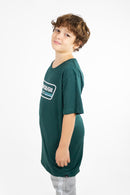 Remera Quiksilver Kids Mc Tangle Life Verde Boy