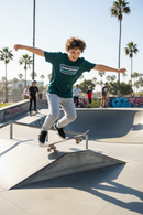 Remera Quiksilver Kids Tangle Verde