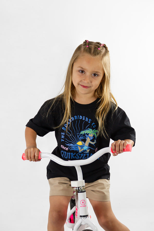 Remera Quiksilver Kids Peaceful Mind Negro