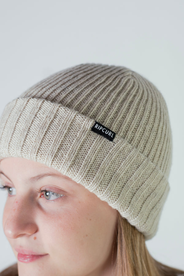 Gorro Rip Curl De Lana Rca G Bn Alpine Wool Beige