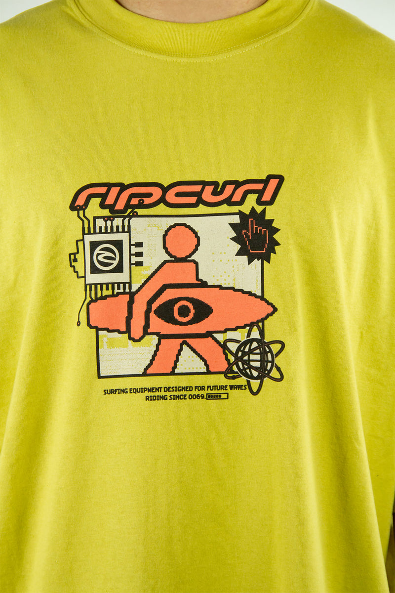 Remera Rip Curl Over Supercomputer