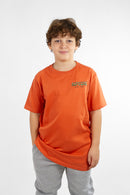 Remera Rip Curl Kids Te Rlx Print Ladrillo