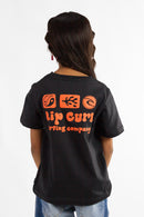 Remera Rip Curl Kids Te Mc Print M2