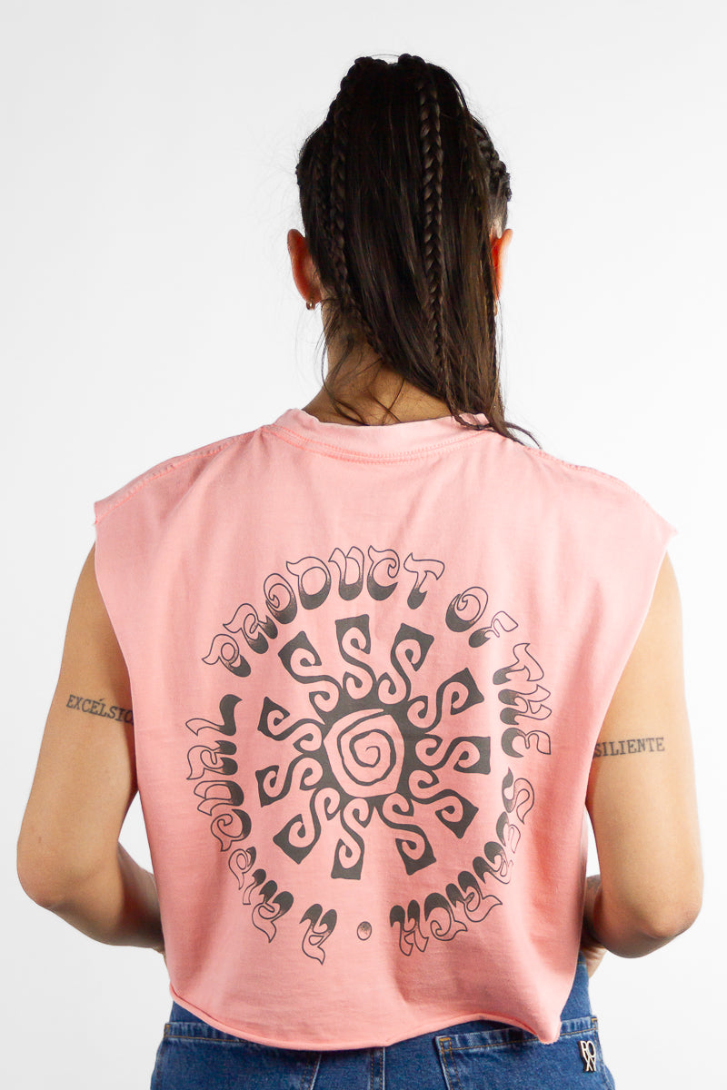 Musculosa RipCurl T Sm Surflite Pro m9 Rosa