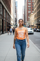 Musculosa RipCurl Relaxed Naranja