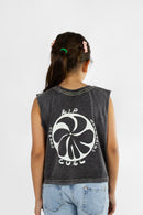 Musculosa Rip Curl Kids Crop Oceans Acid (05)