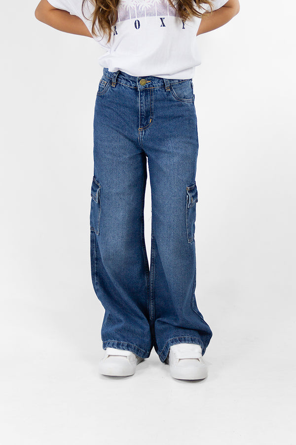 Jean Rip Curl Cargo Low Blue (N8)