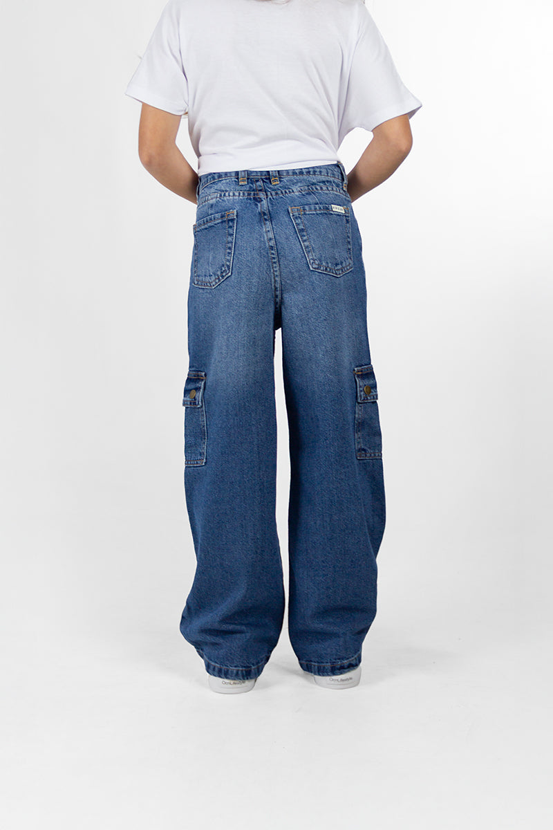Jean Rip Curl Cargo Low Blue (N8)