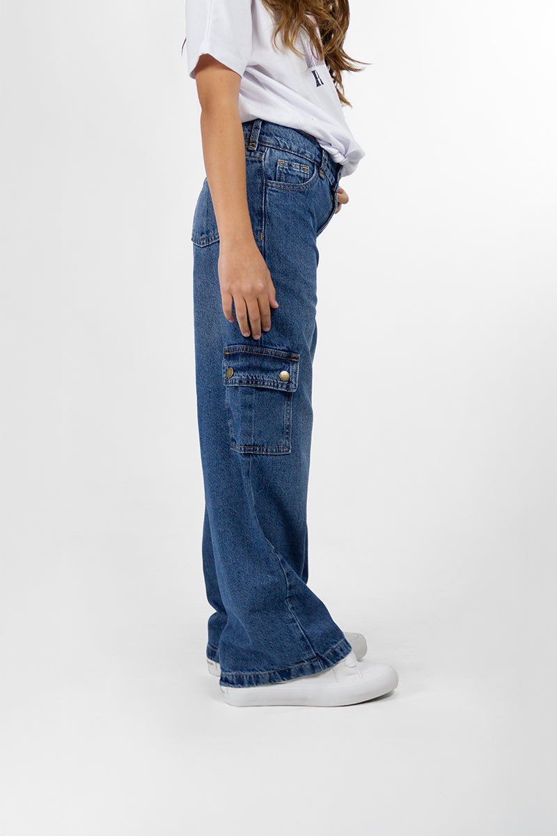 Jean Rip Curl Cargo Low Blue (N8)