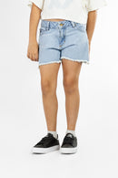Short Rip Curl Kids Blue Frayed