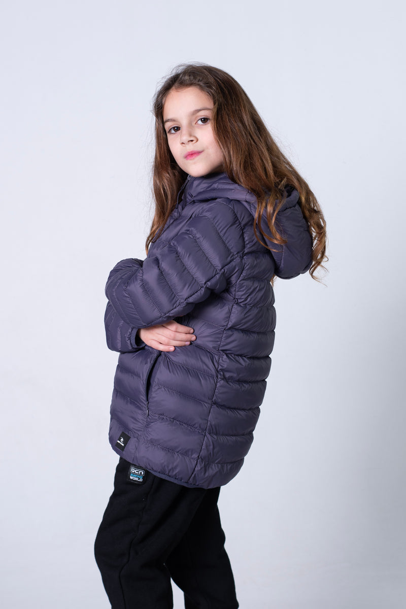 Campera RipCurl K Jk Puffer Melting Imp Kids Azul