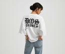 Remera Dos Padres Boxy Blanco