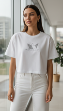 Remera Kingpin Boxy Blanco