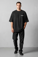 Remera Kingpin Cracked Wash Negro