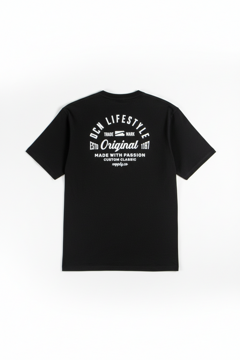 Remera Ocn Original Plus Size Negro