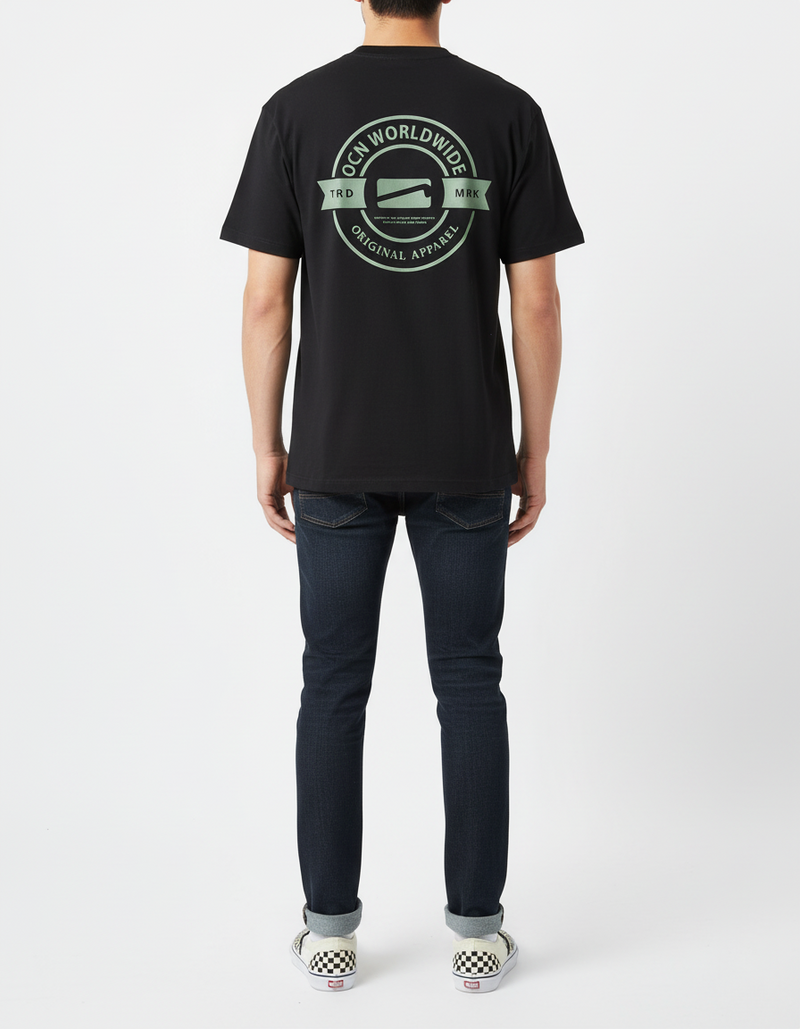 Remera Ocn Original Plus Size Negro