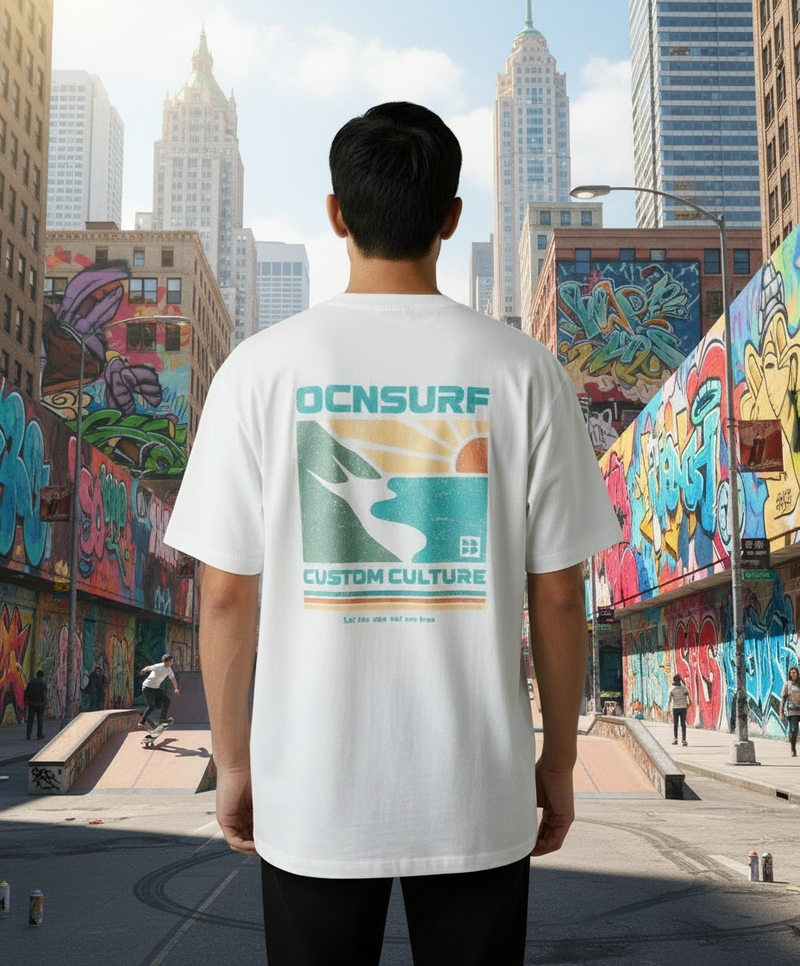 Remera Ocn Premium Blanco