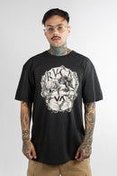 Remera Rvca H Lion N Lamb (Neg)