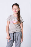 Remera Roxy Kids Mc Rainbow Life (Bei)