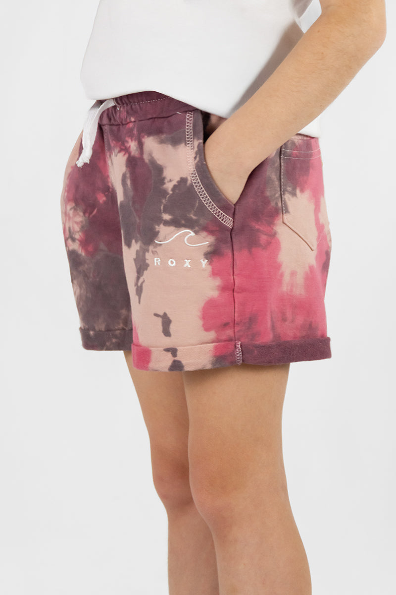 Short Roxy Kids After The Disco Rosa Batik