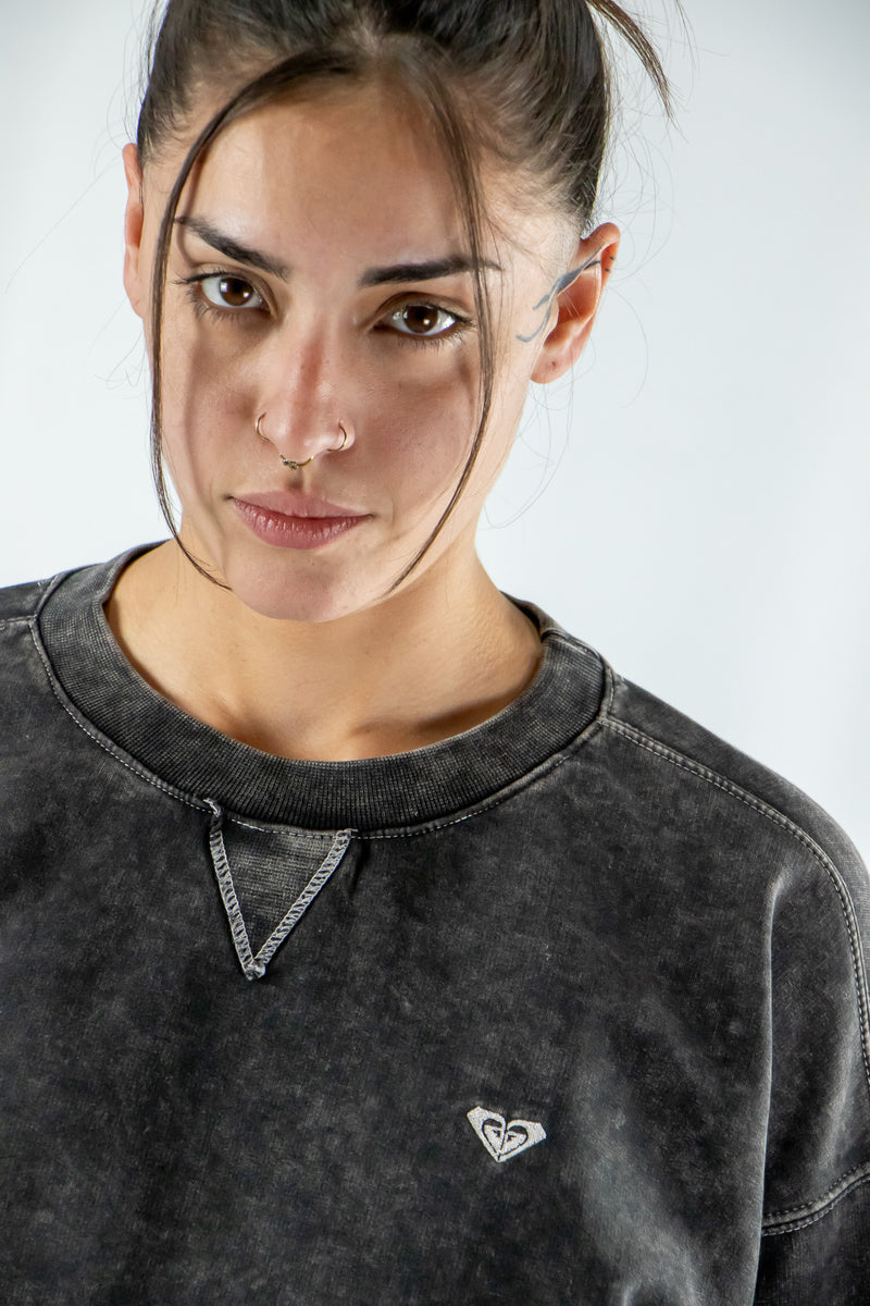 Buzo Roxy Mujer Oasis Haze (Negro)