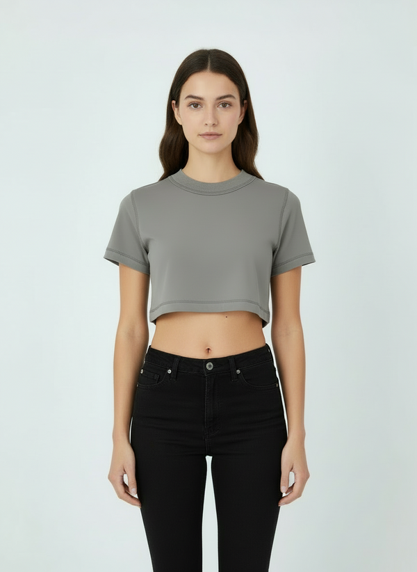 Remera Ocn Chaotic Gris