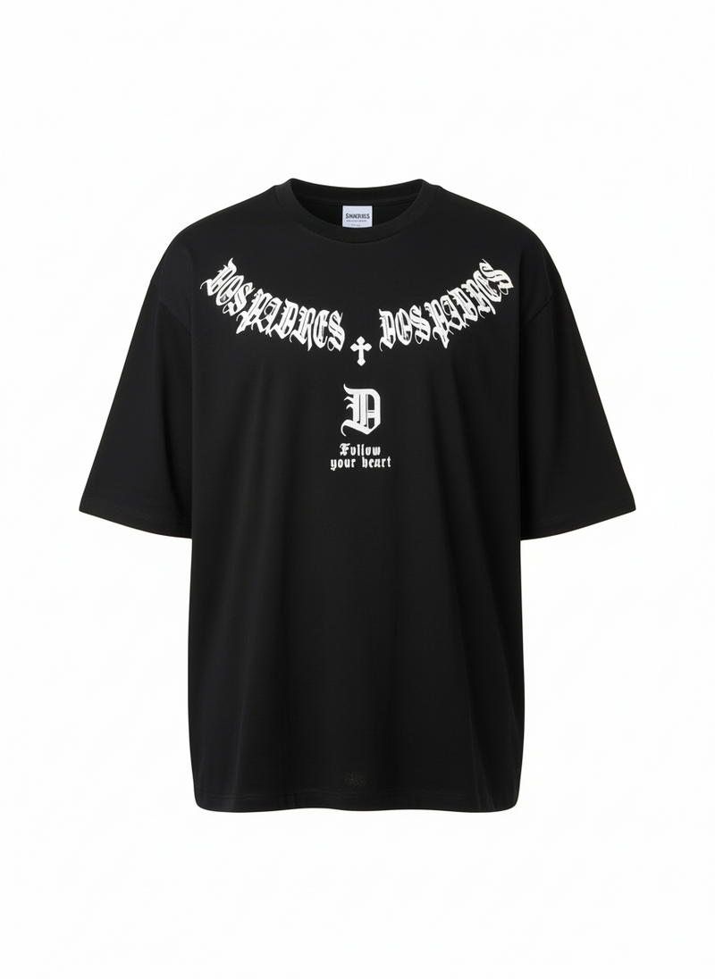 Remera Dos Padres 2fathers Negro