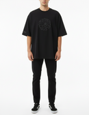 Remera King Of Art Light West Negro