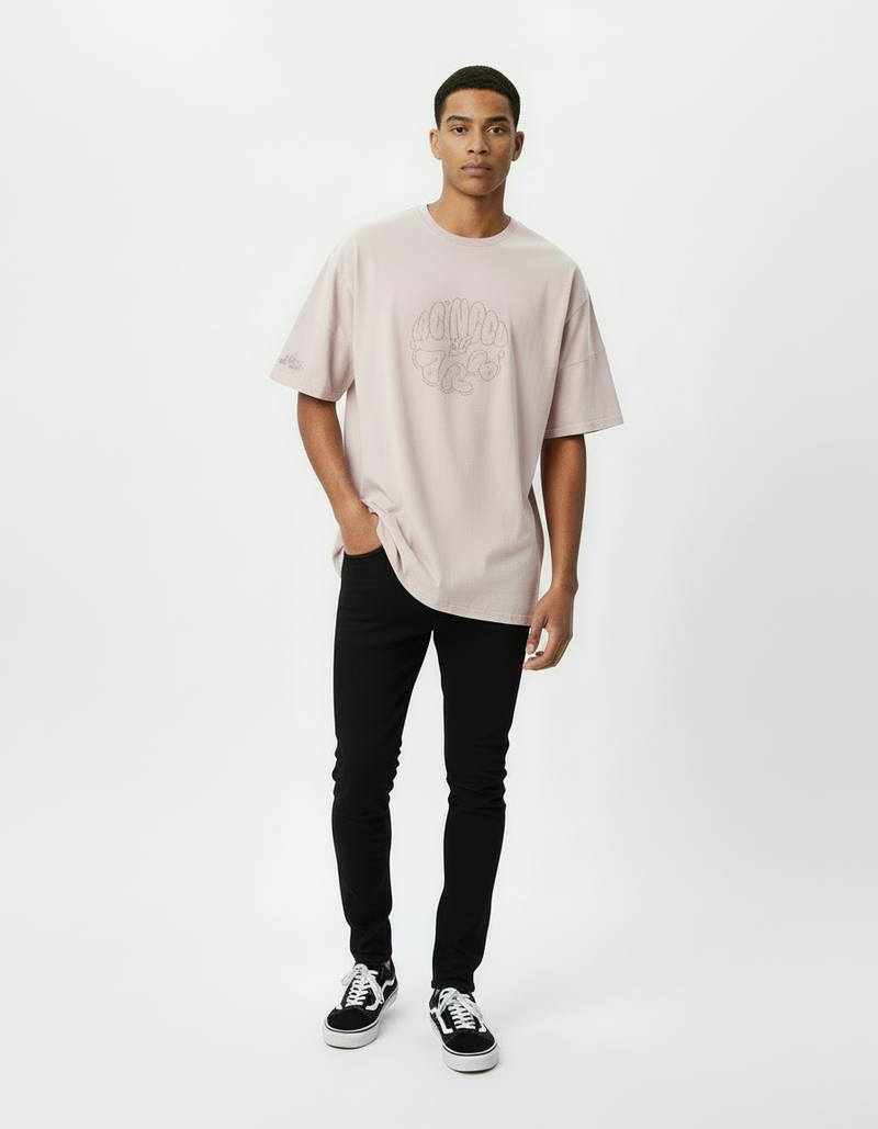 Remera King Of Art Light Rosa