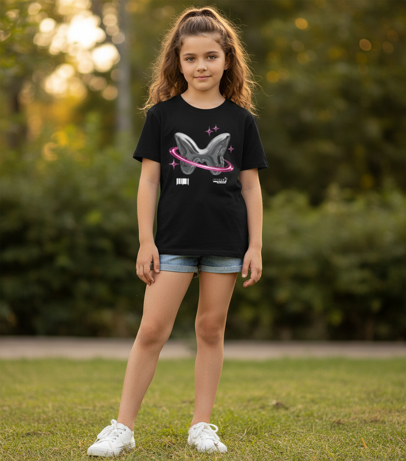 Remera Ocn Kids Mg Negro