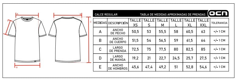 Remera Ocn Hombre Original Blanco 602E8