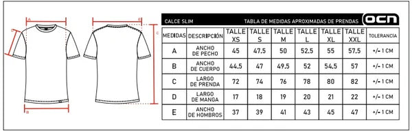 Remera Ocn Hombre Premium Cememento 636L1