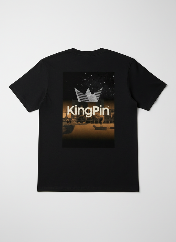 Remera Kingpin  Regular Negro