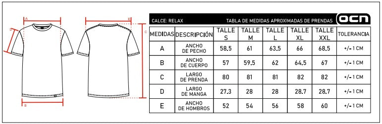 Remera Ocn H Premium Negro E4