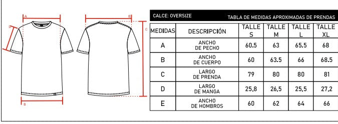 Remera Ocn H Tributo 702R Oversize