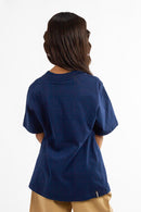 Remera Santa Cruz Kids Te Mc Reg Print M8 Azul