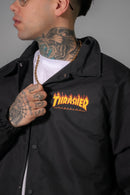 Jacket Santa Cruz H x Thrasher Unisex FLAME DOT (L2)