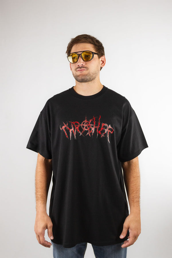 Remera Thrasher T-Shirt Men Thorns Negro