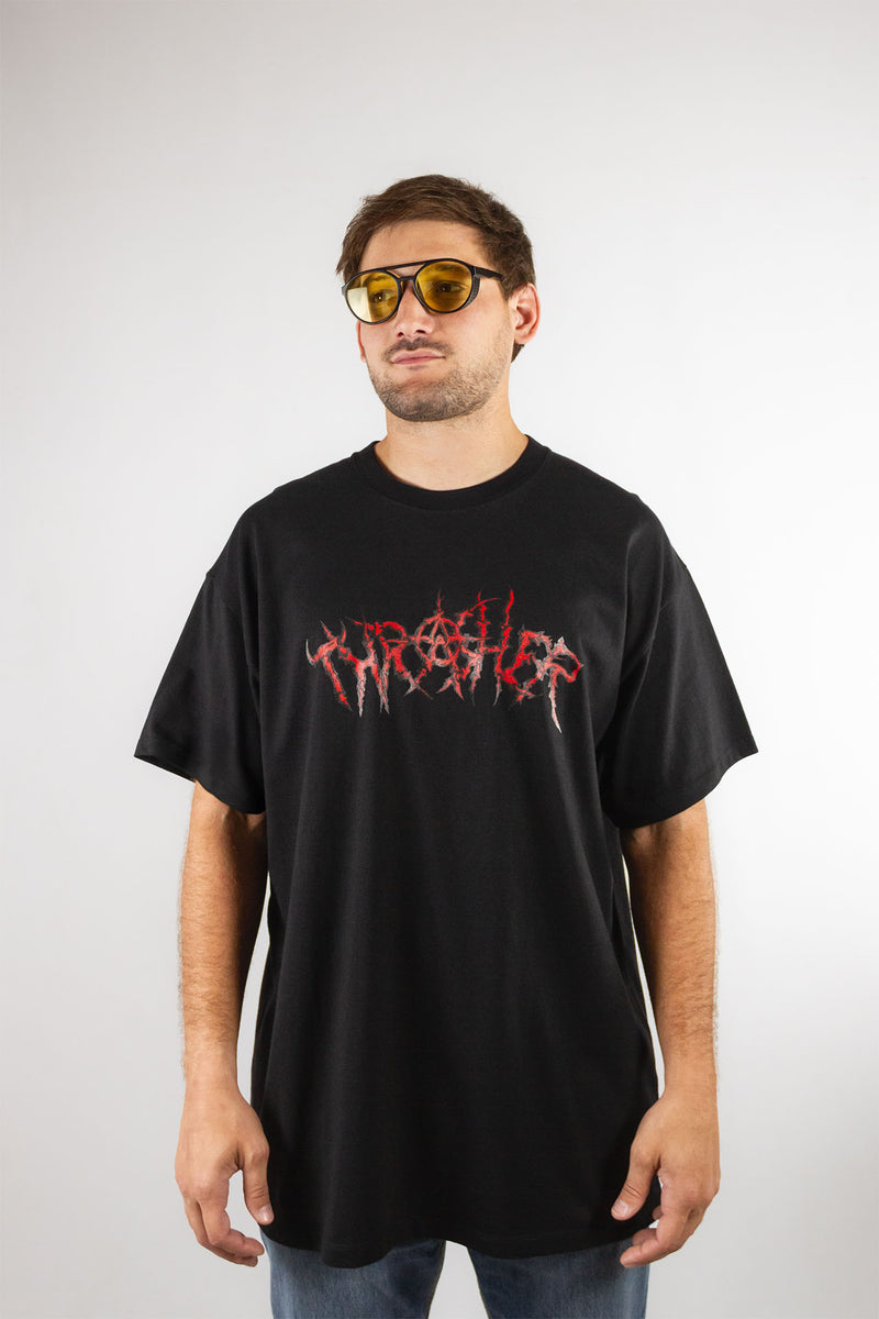 Remera Thrasher T-Shirt Men Thorns Negro