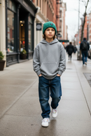 Gorro De Lana Volcom Kids Beanie Lined Verde