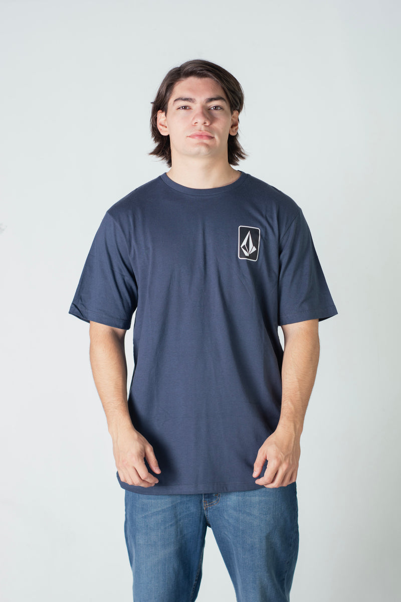 Remera Volcom Skate Vitals Azul