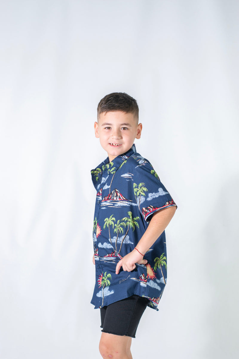 Camisa Volcom KIDS MC ISLAND TIME