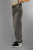 Jean Volcom Mujer Mid Rise N2 Gris