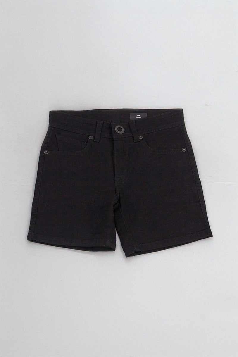 Bermuda Volcom Kids K Wa Je (K2) Skinny 2x4 Black STN