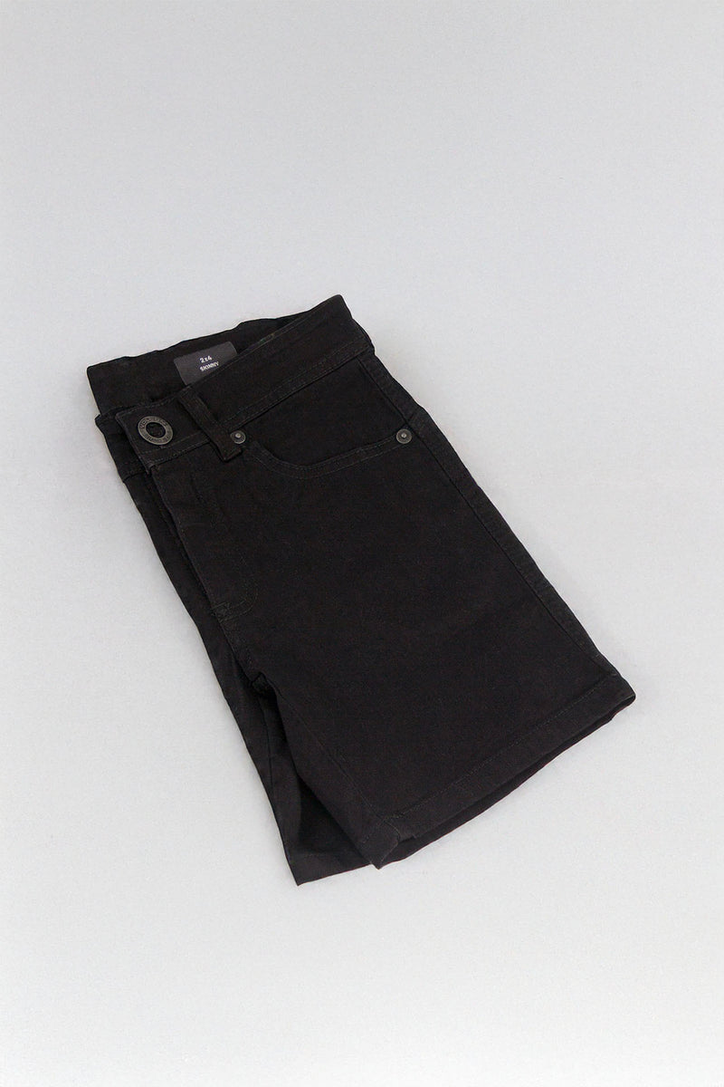 Bermuda Volcom Kids K Wa Je (K2) Skinny 2x4 Black STN