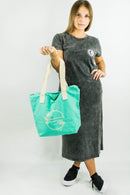 Bolso Ocn M Playero Aqua