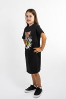Vestido Volcom Kids Dr Truly Stokin Negro
