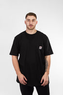 Remera Vision Long Fit Negro