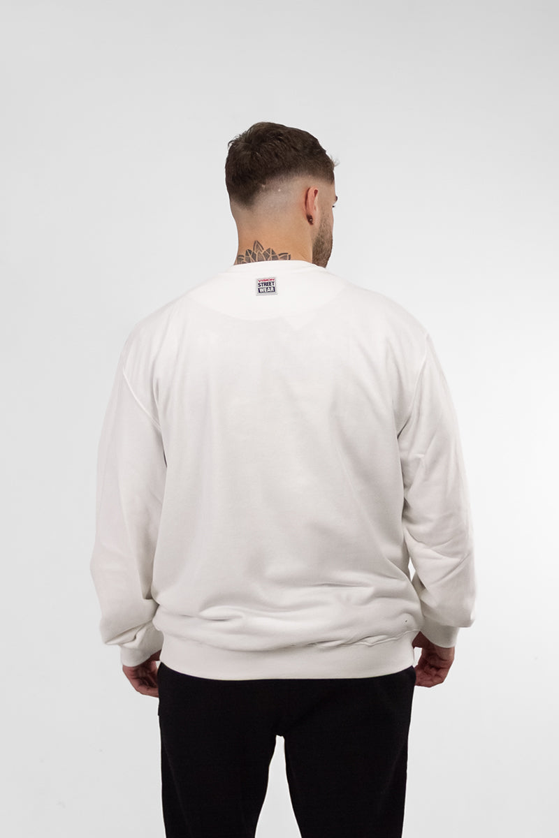 Buzo Vision Oversize Classic White Rustico